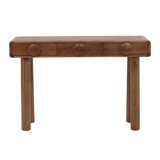 Rosie 47" Wide Writing Desk, Brown