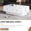 Amiena Pedestal Coffee Table with Storage