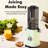 Whole Fruits Cold Press Juicer, 110mm Extra Large Feed Chute Masticating Juicer for Vegetables, Easy Clean Automatic Juice Extractor-129479554
