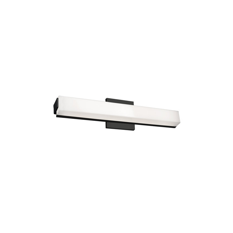 1 - Light LED Bath Bar, Black