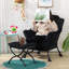 Fauteuil paresseux moderne avec accoudoirs épais et rembourré de 31,5 po Biranna-47707034