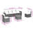 Vidaxl Garden Sofa Set
