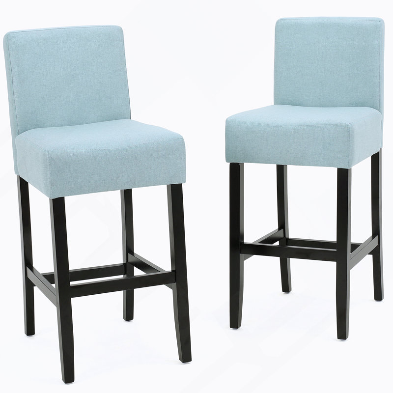 Tabouret de comptoir Zuma Kd, Tabouret de comptoir (siège d'une hauteur de 26 p, Bleu clair