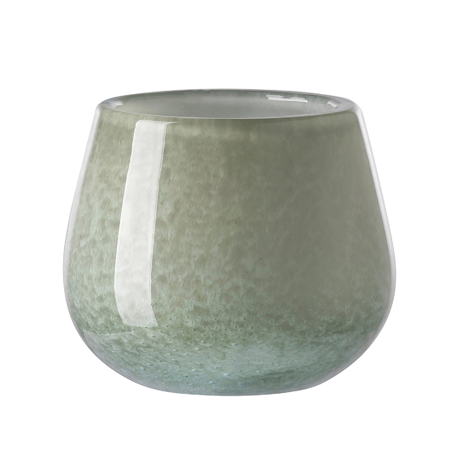 Marly Glass Lantern Vase Lg, 4.33" H  x 5.51" W x 5.51" D