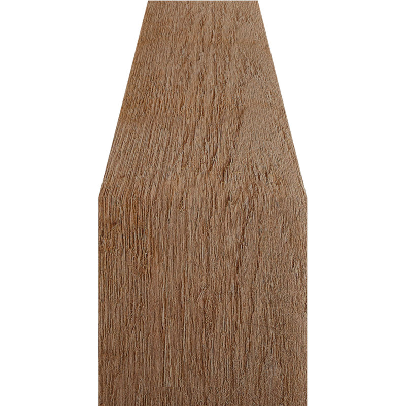 Genouillère Merced, Cèdre rouge de l'Ouest, Sciage brut, H 16 po x l 6 po x P 16 po