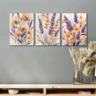 3 Piece Wrapped Canvas Print