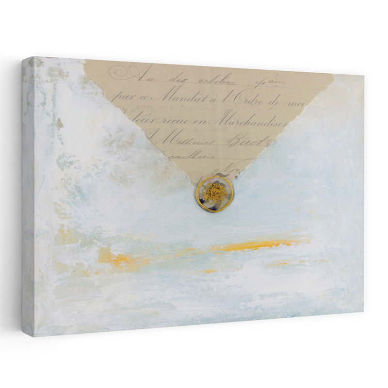 Art contemporain contemporain abstrait romantique romantique, H 16 po x l 24 po