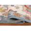 Tapis oriental fait à la main bleu Oushak 9 x 12