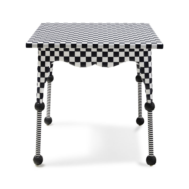 Gambit Check Outdoor Patio Dining Table