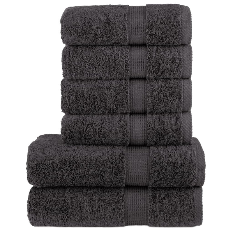 100% Cotton Mulit-Size Set, Anthracite