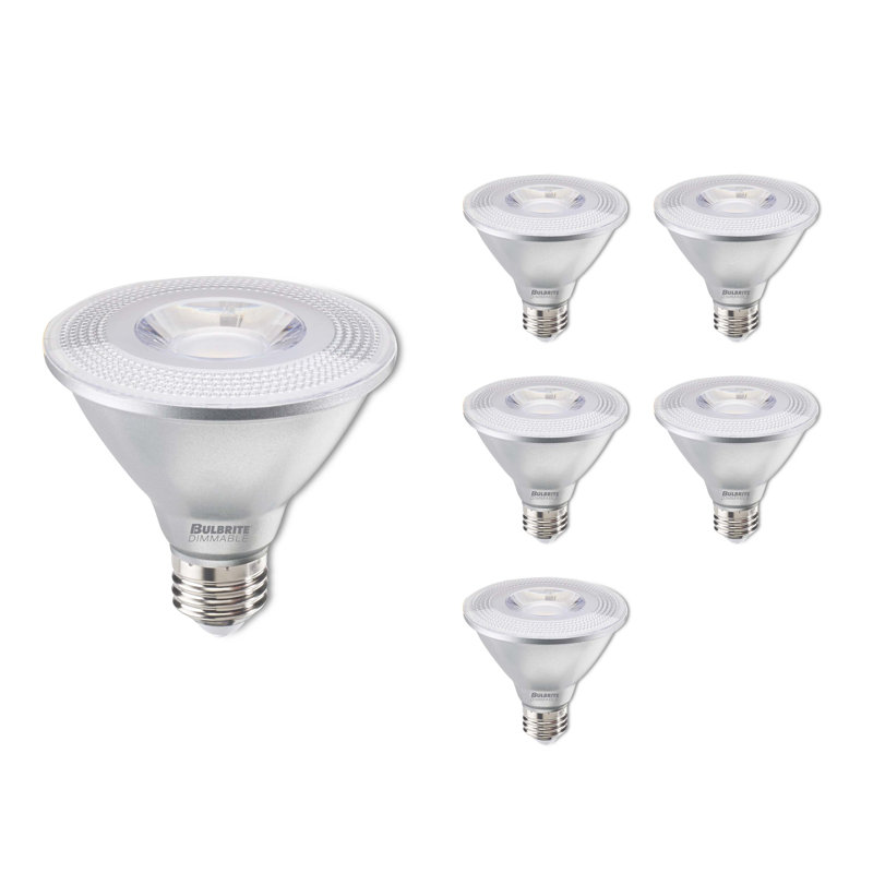 10 W (équivalent à 75 W), DEL PAR30, intensité variable, ampoule blanc chaud (2 700 K) E26 / culot moyen (standard), 3000 K