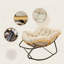 Chaise berçante d'extérieur, chaise berçante de patio-1106664548