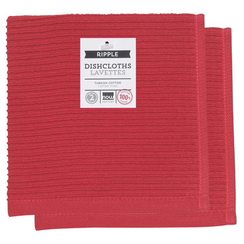 Chiffon de vaisselle ondulation