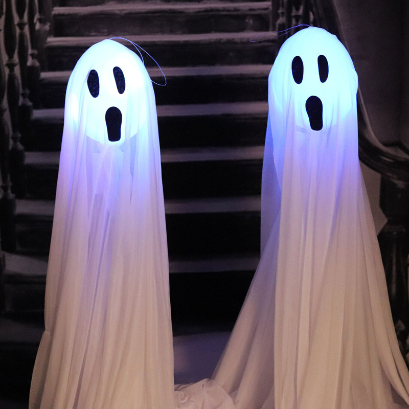 Plastic Hanging and Freestanding Halloween Outdoor Decoration