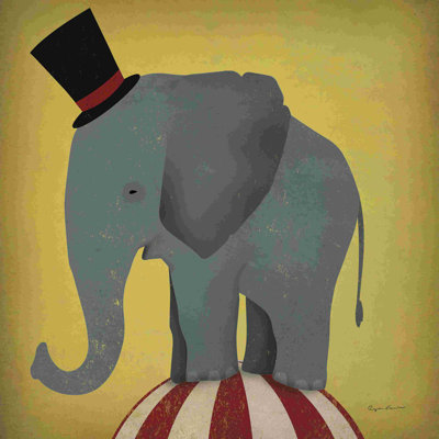 " Circus Elephant " by Ryan Fowler Painting Print