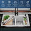 Évier de cuisine à quartz 33 L-98291427