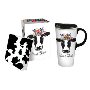 Grande tasse de voyage 17 onces troupeaux