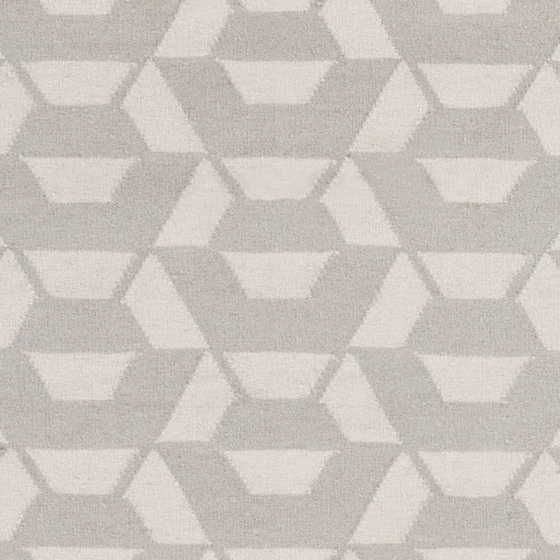 Gerdemie Geometric Handmade Flatweave Wool Area Rug, Rectangle 2' x 3'