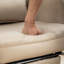 Fauteuil de direction inclinable en similicuir à haut dossier avec repose-pieds-1694760652
