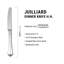 Couteau Oneida Hospitality Juilliard 18/10 Stainles