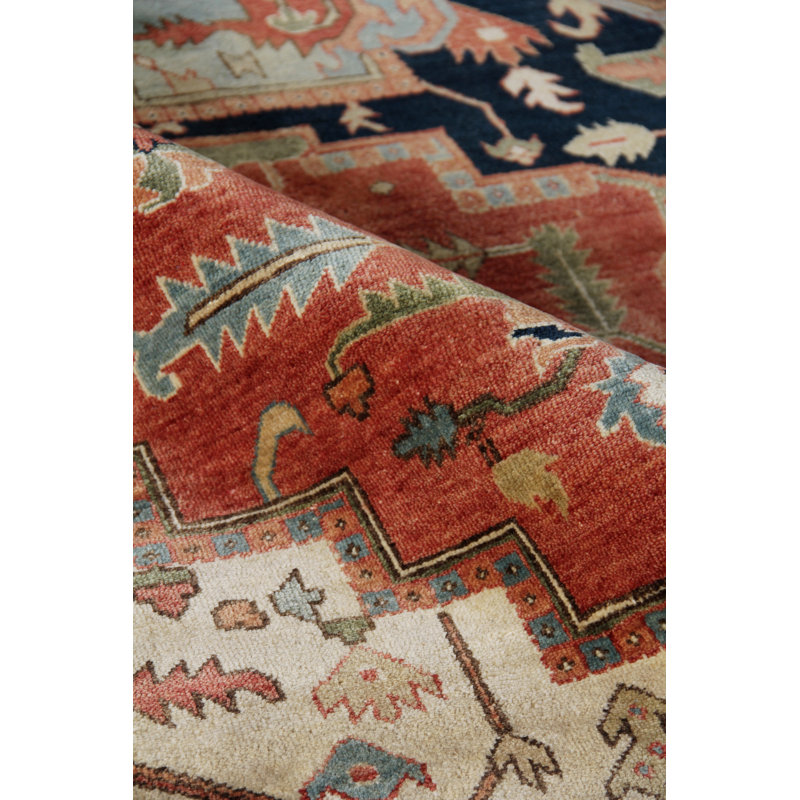 Fine Serapi Wool Oriental Area Rug, Rectangle 8' x 10'