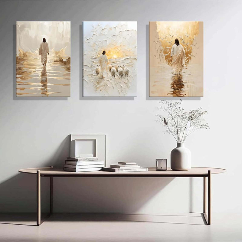 3 Piece Wrapped Canvas Print, 60 cm H x 120 cm W