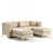 Similicuir beige