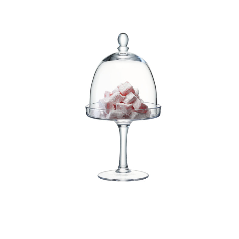 Serve Handmade Glass Cake Stand