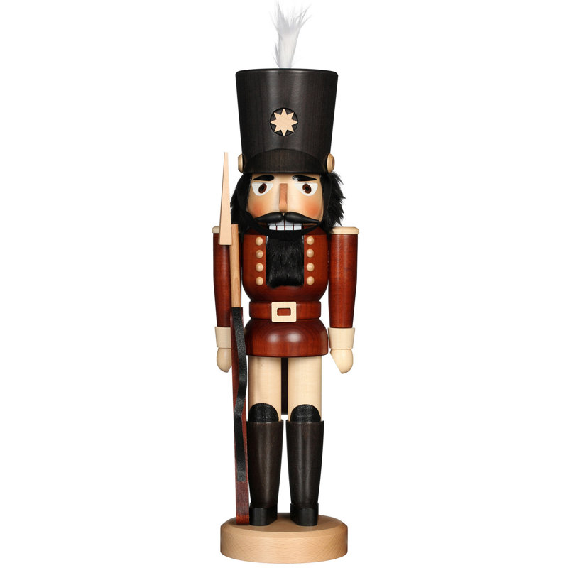  Natural Wood Soldier Nutcracker Decoration