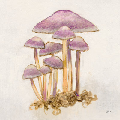 Woodland Mushroom III by Julia Purinton - Wrapped Canvas Painting