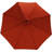 Delaplaine 9' Solid Octagon Market Umbrella with Push-Button Tilt - Orange-2009677768