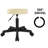 Adjustable Height Ergonomic Stool with Removable Casters/Wheels-765769876