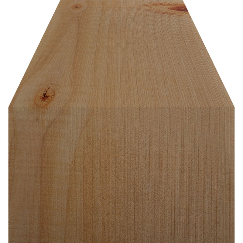 Attelle de genou olympique, Sapin de Douglas, Attelle lisse, H 8 po x l 5,5 po x P 8 po