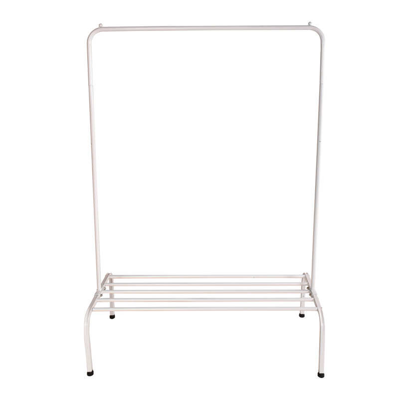 Portant à vêtements en métal Aryabella, Blanc