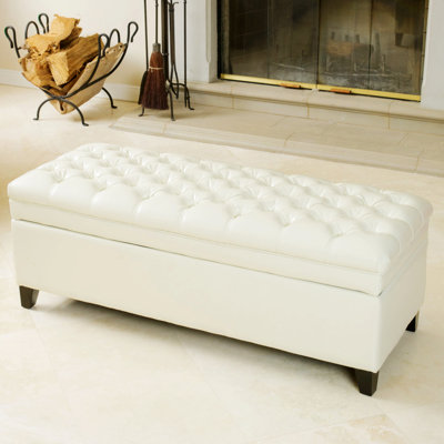 Modern storage ottoman