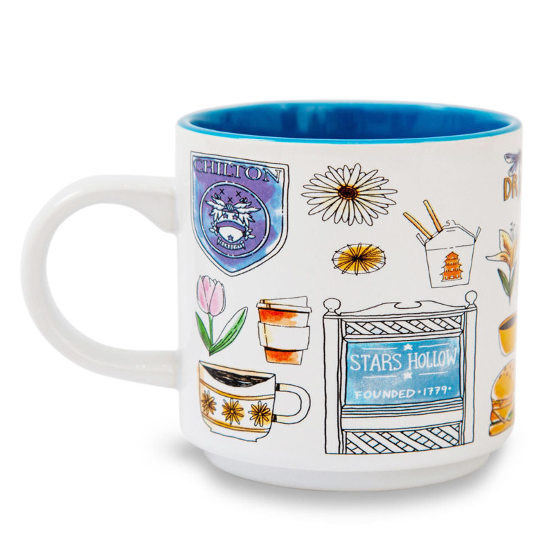 Tasse empilable en céramique Dottin Peut contenir 13 onces