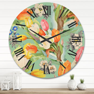 Solid Wood Wall Clock