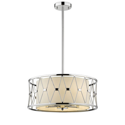 Lustre tambour 5 lumières Transitional
