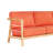 Goronwy Aalto 3-Person Teak Outdoor Sofa-91823640