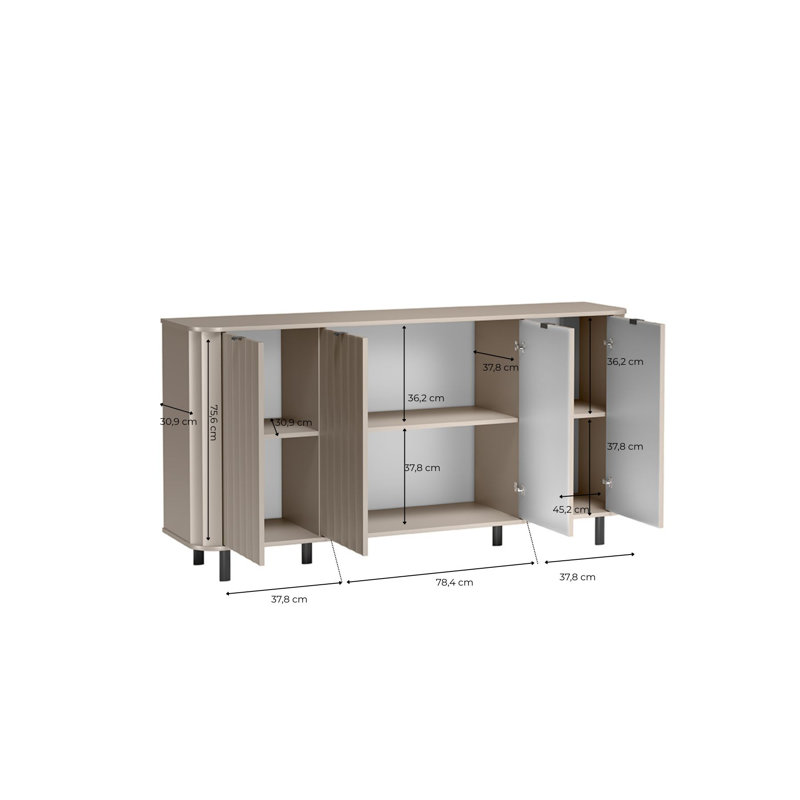 Chalisse 2 chest of drawers 176,5 cm