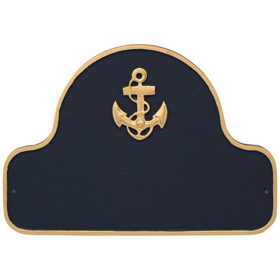 Anchor Arch Address Sign Plaque