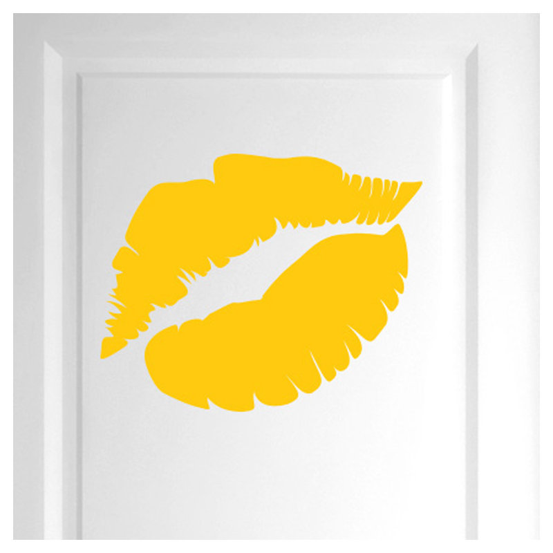 Wall Decal, Dark Yellow