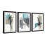 Kinetic Grid X - ensemble de reproductions sur papier encadré-31873644