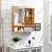 Conteh Solid Wood Bathroom Cabinet