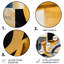 Glam doré et noir Expression IV - Décoration murale abstraite ronde en métal-109588478