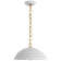 Elliot Large Pendant in Matte White