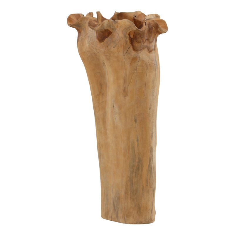 Sculpture Jeffrey naturelle, H 32 po x l 16,3 po x P 15,75 po