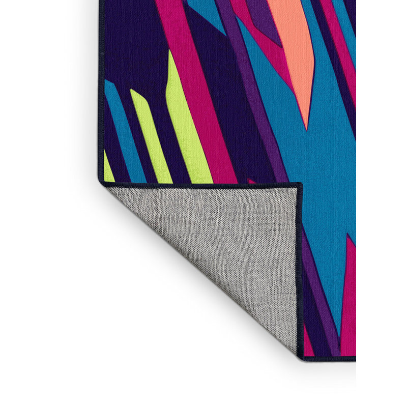 Cyber Glow Rug, Square 8'