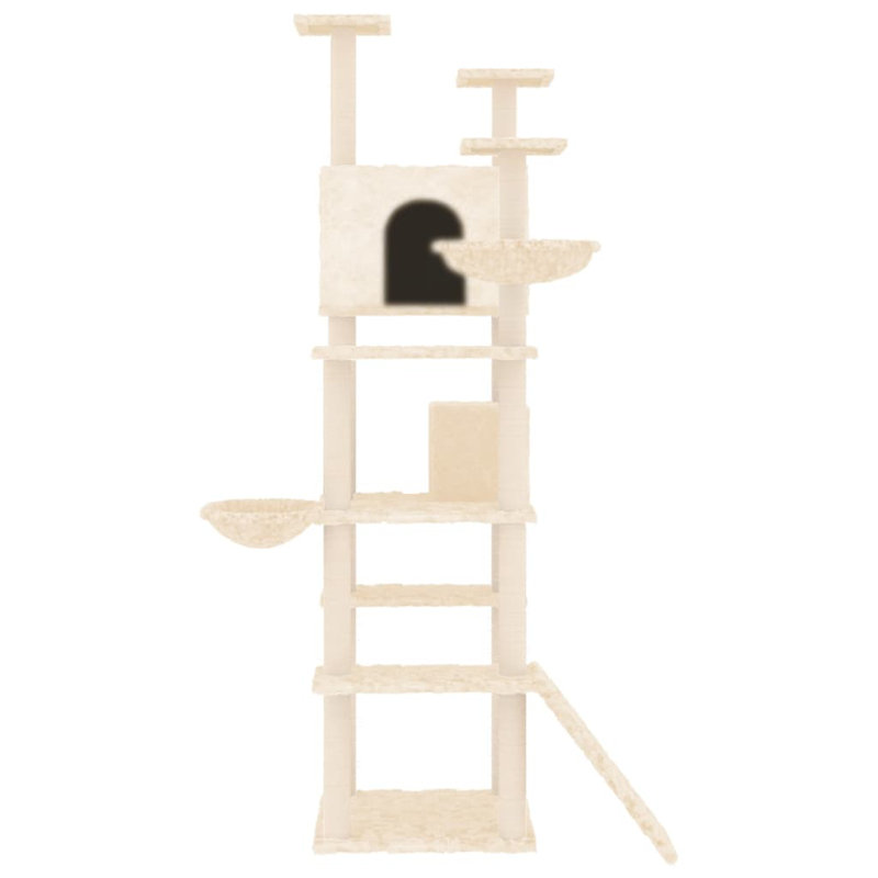 Keller 191cm H Cat Tree, Cream