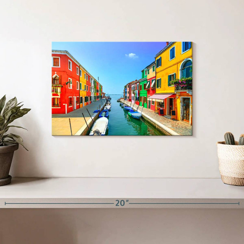 Ravi Burano Canal House, H 8 po x l 12 po